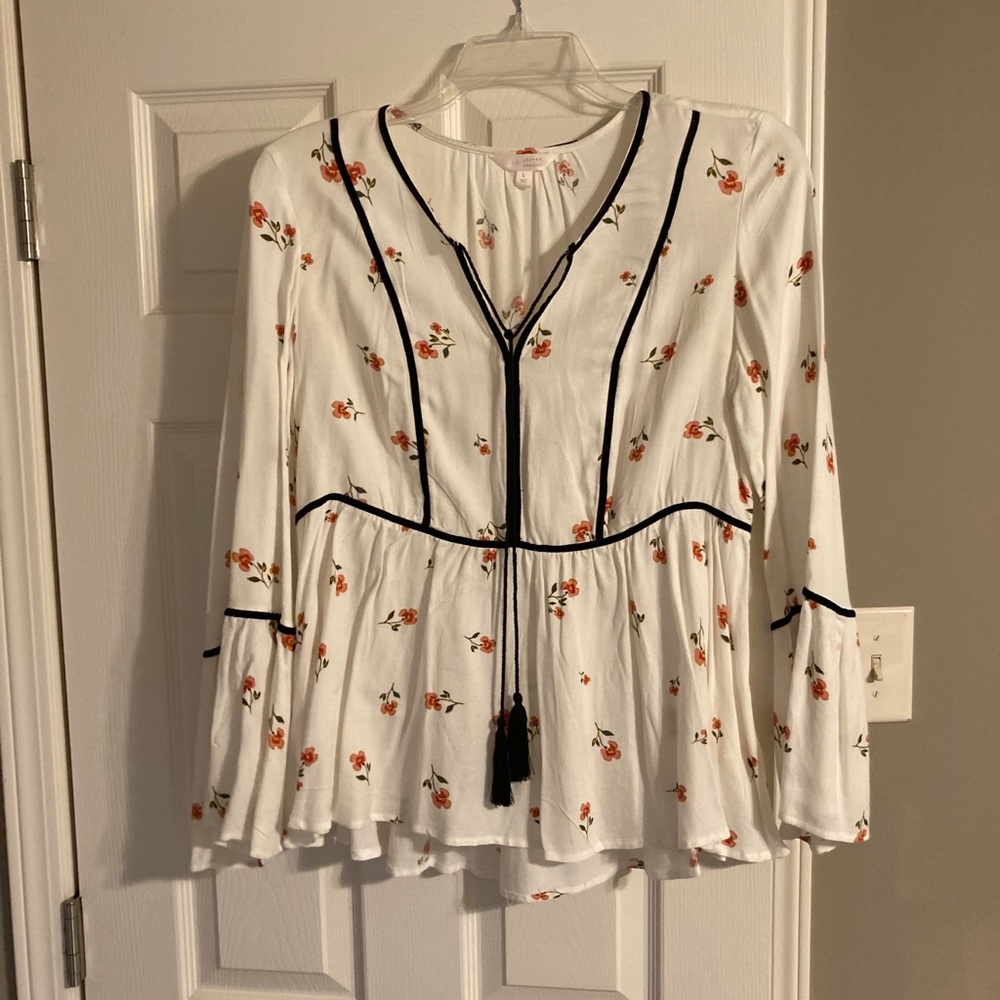 Lauren Conrad Floral Tunic